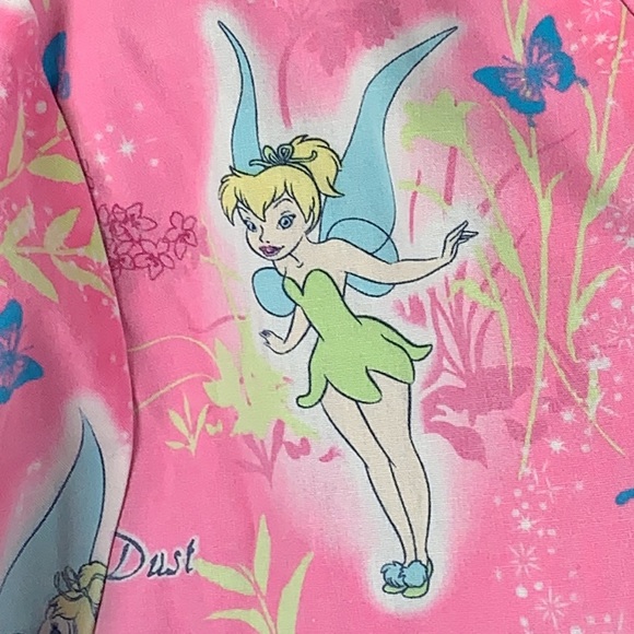 The Wonderful World of Disney Tinkerbell scrub top size L - Picture 5 of 14